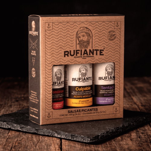 Caja Rufiante x3 Salsas Picantes Mix 2</br><span style=color:#868686;>Medio, Medio alto, Alto</span>